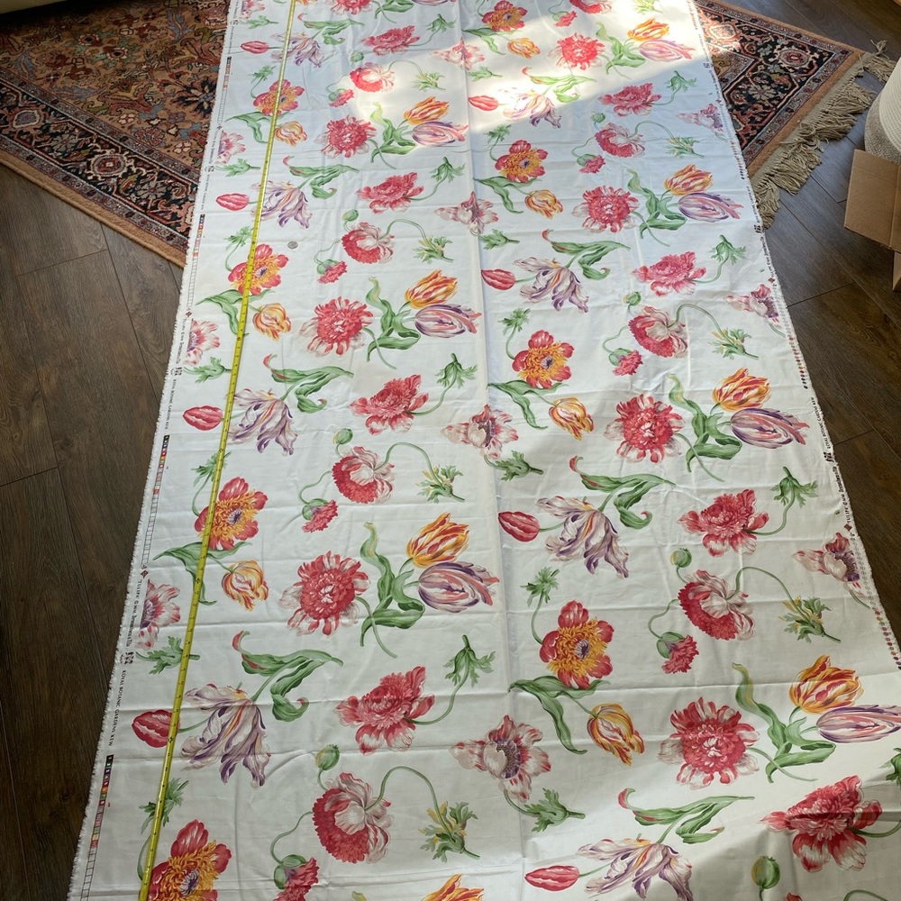 Brunschwig & Fils Designer fabric Royal Botanic Gardens Kew Tulipa - Picture 13 of 16
